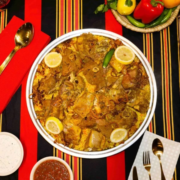 نص ذبيحة لحم مندي | Half Lamb of Mandi